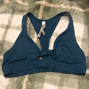 PINK Victoria's Secret Deep Blue Sports Bra